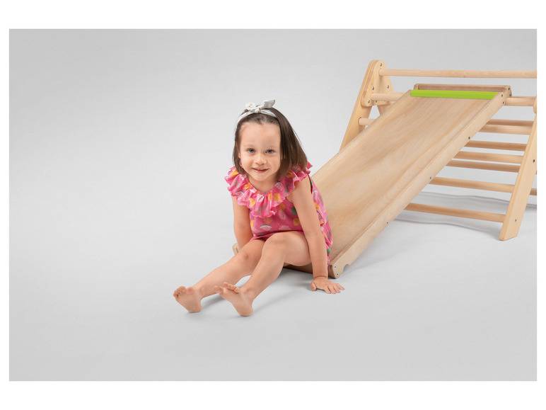 Playtive Kletterleiter und Rutsche, 2in1, aus Birkensperrholz Hotsell