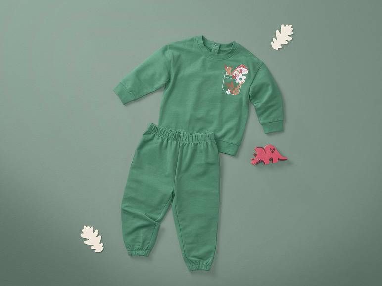 lupilu® Baby Freizeitanzug, 2- teilig, mit Bio-Baumwolle Günstiger Verkauf