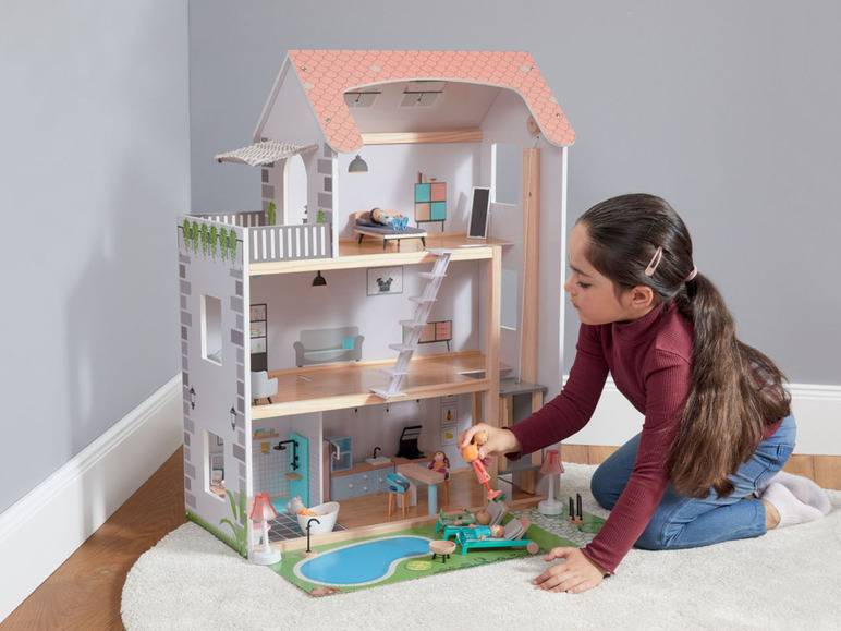 Playtive Puppenhaus aus Holz Blitzverkäufe