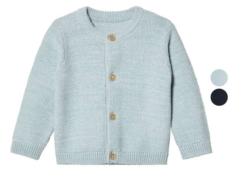 lupilu® Baby Strickjacke aus reiner Bio-Baumwolle