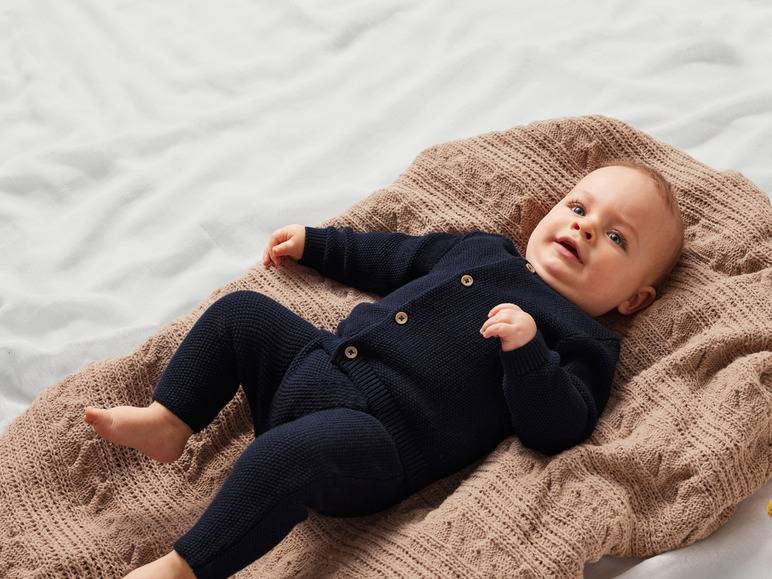 lupilu® Baby Strickjacke aus reiner Bio-Baumwolle Online