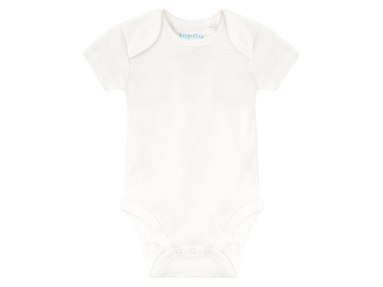 lupilu® Baby Body, 5er Set, kurzarm, reine Bio-Baumwolle Angebote
