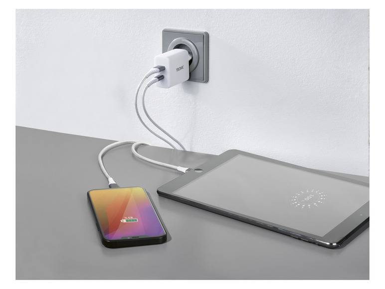 TRONIC® Dual-USB-Ladegerät »TSLEU 32 A1«, PD, 32 W Günstiger Verkauf