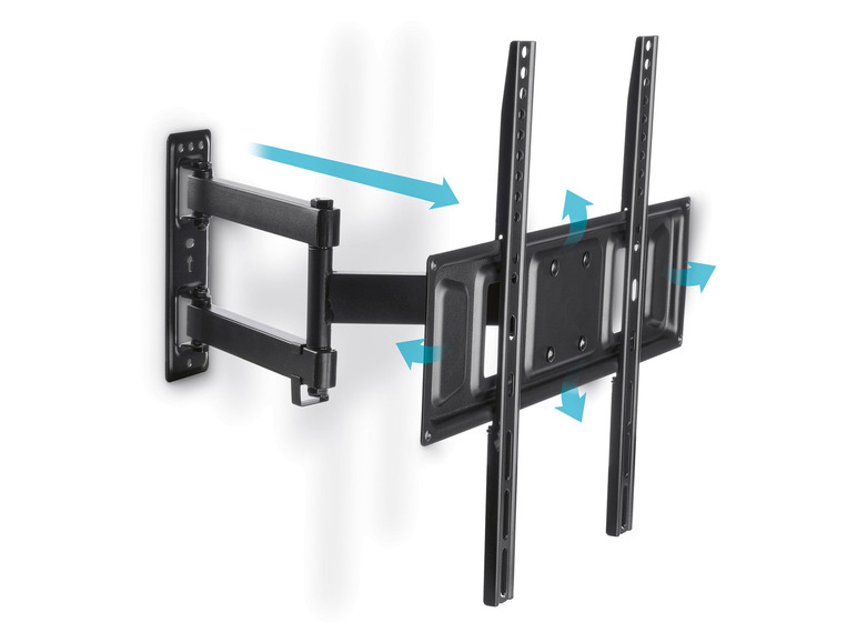 SILVERCREST® »STVWH35 A1« TV Wandhalterung mit Wasserwaage schwenk- und neigbar 32 - 65 Zoll Blitzverkäufe