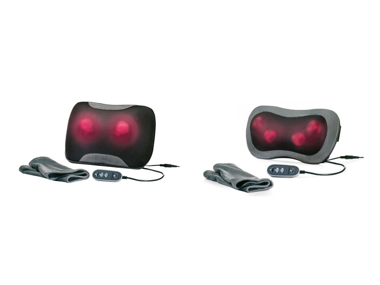 SILVERCREST® PERSONAL CARE Shiatsu Nackenmassagekissen und Rückenmassagekissen SSNR 12 B2