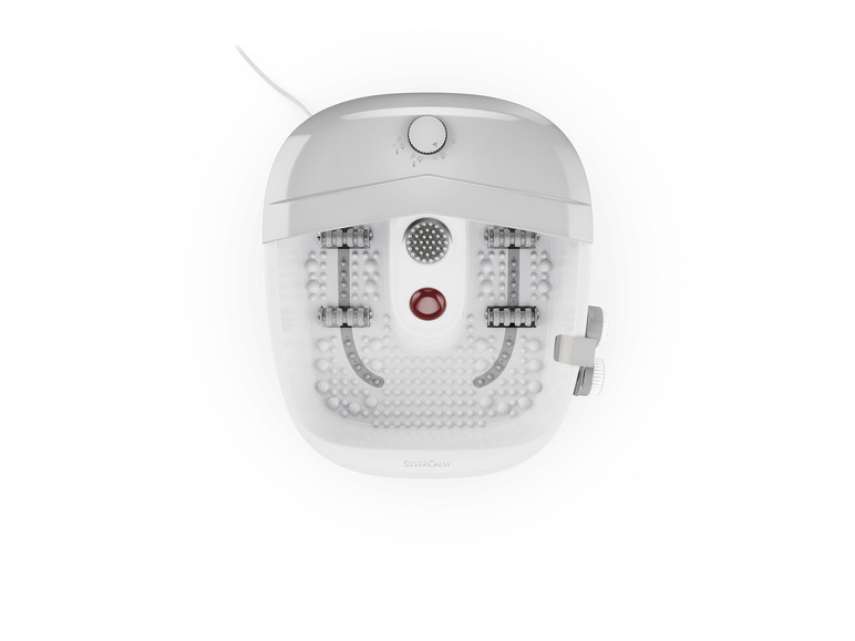 SILVERCREST® PERSONAL CARE Fußsprudelbad, »SFB 80 A2« 3 Pediküre-Aufsätze