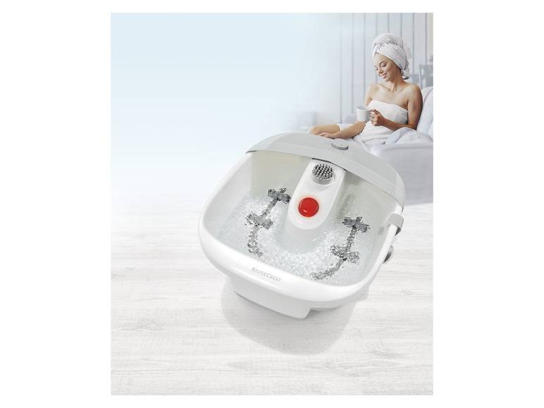 SILVERCREST® PERSONAL CARE Fußsprudelbad, »SFB 80 A2« 3 Pediküre-Aufsätze Hotsell
