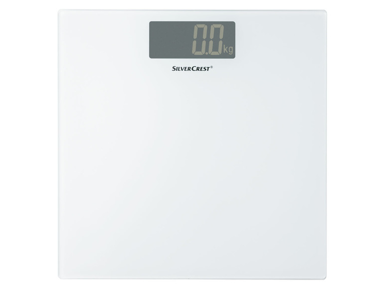 SILVERCREST® PERSONAL CARE Personenwaage, Slim Design, aus Glas Meist gekauft