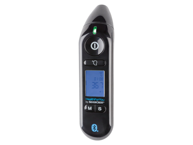 SILVERCREST® PERSONAL CARE Multifunktionsthermometer SFT 81, mit App Fabrikverkauf