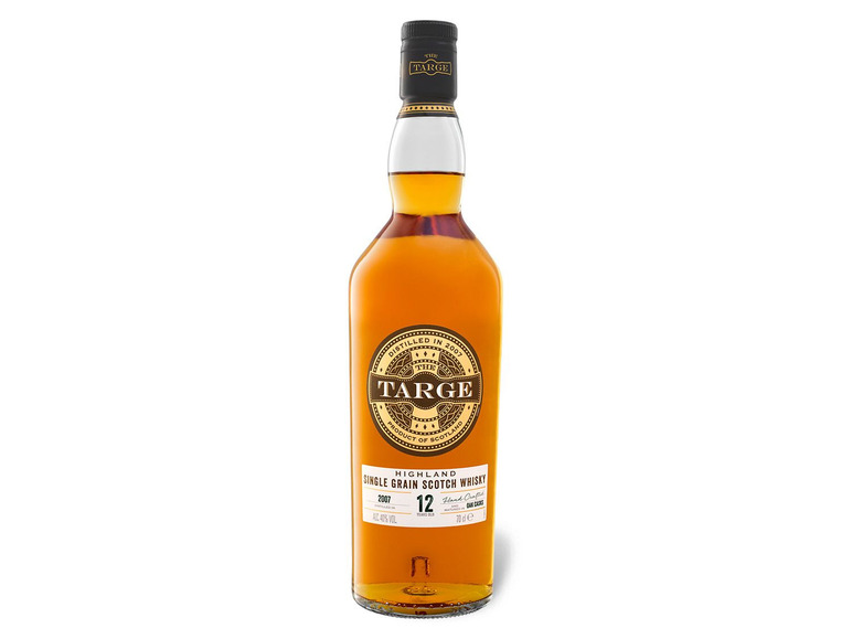 The Targe Highland Single Grain Scotch Whisky 12 Jahre mit Geschenkbox 40% Vol Outlet