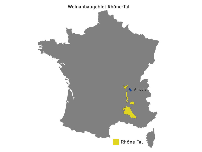Côtes du Rhône Villages AOP trocken, Rotwein 2022 Black Friday