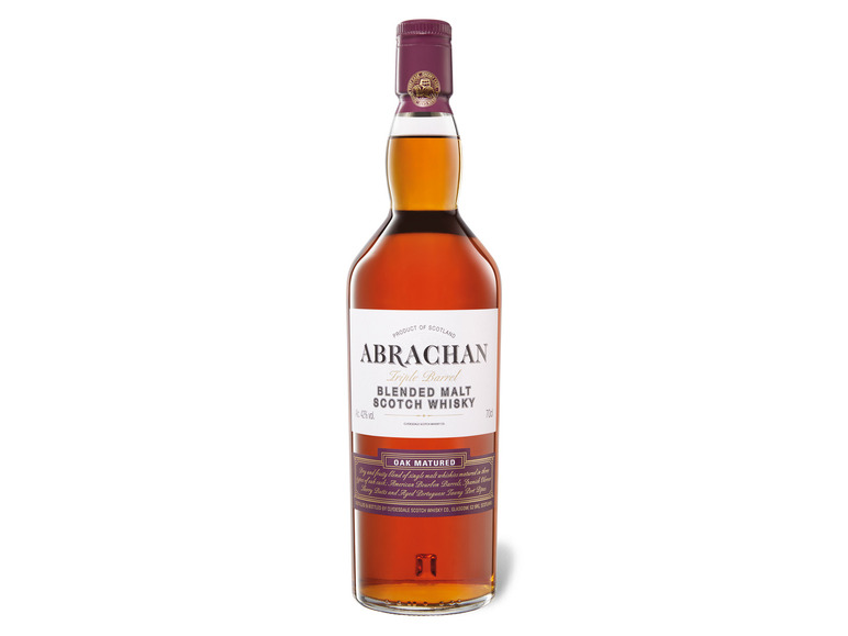 Abrachan Triple Barrel Blended Malt Scotch Whisky 42 % Vol