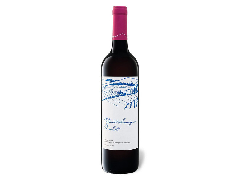 Cabernet Merlot Peloponnes PGE trocken, Rotwein 2022