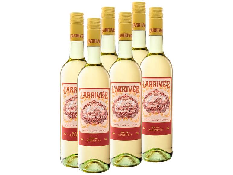 6 x 0,75-l-Flasche L´arrivée blanc 17% Vol