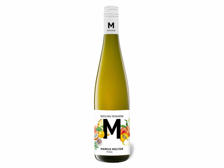 Markus Molitor "M" Riesling Mosel QbA feinherb, Weißwein 2022