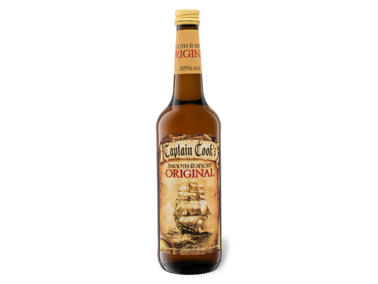 JAMES COOK Captain Cook´s Smooth & Spiced (Rum-Basis) 35% Vol