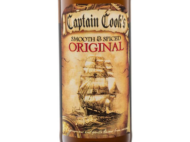 JAMES COOK Captain Cook´s Smooth & Spiced (Rum-Basis) 35% Vol Hotsell