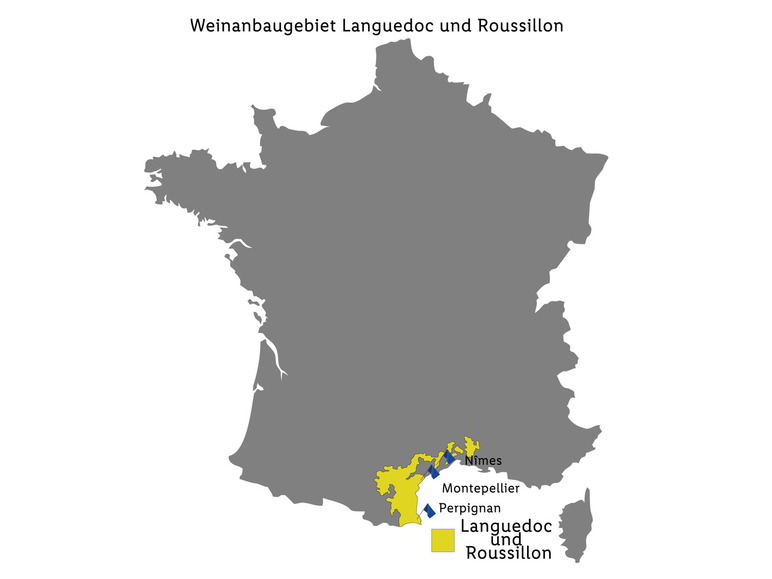 Le Rocher de Saint-Victor Picpoul de Pinet AOP trocken, Weißwein 2022 Schlussverkauf