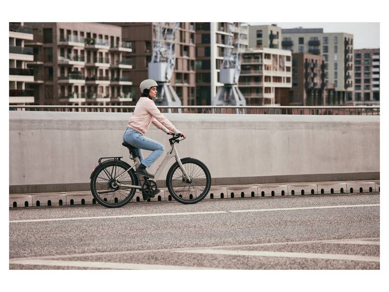 CRIVIT Urban E-Bike Y.2 Cream White Outlet