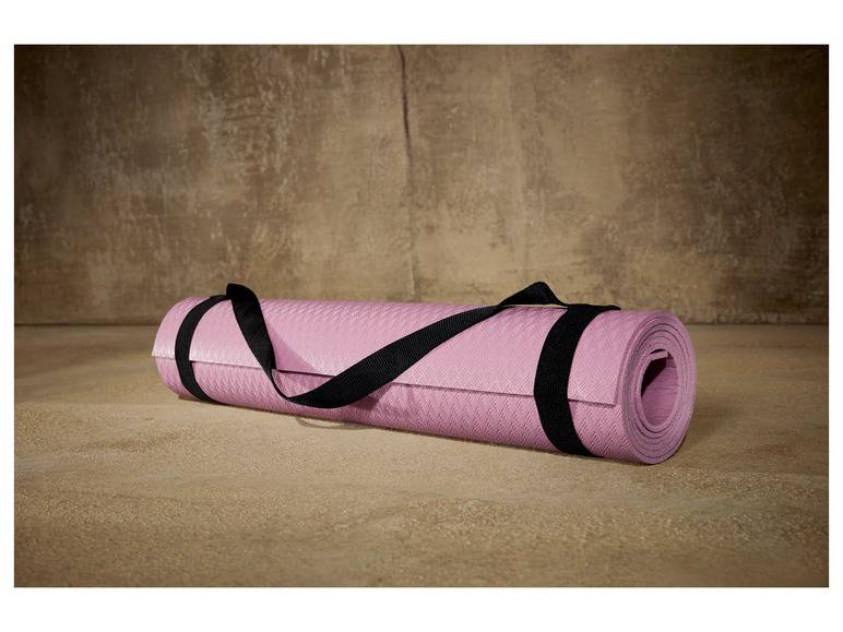 CRIVIT Yogamatte 180 x 60 cm, mit Tragegurt Günstiger Verkauf