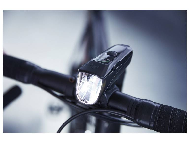 CRIVIT LED-Fahrradleuchten-Set, selbstabblendend Angebote