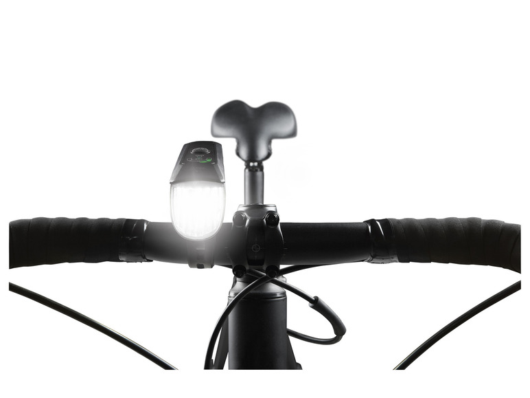CRIVIT LED-Fahrradleuchten-Set, selbstabblendend Angebote