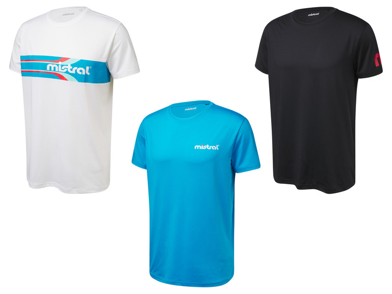 Mistral Herren T-Shirt mit Rundhalsausschnitt