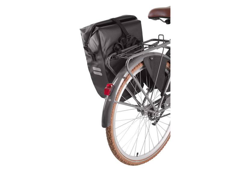 CRIVIT Fahrrad-Gepäckträgertasche \ Fahrrad-Lenkertasche, wasserabweisend zollfrei