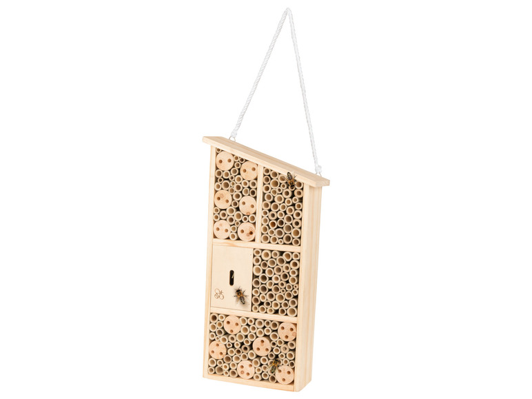 zoofari® Bienen- und Insektenhotel, mit Aufhängekordel