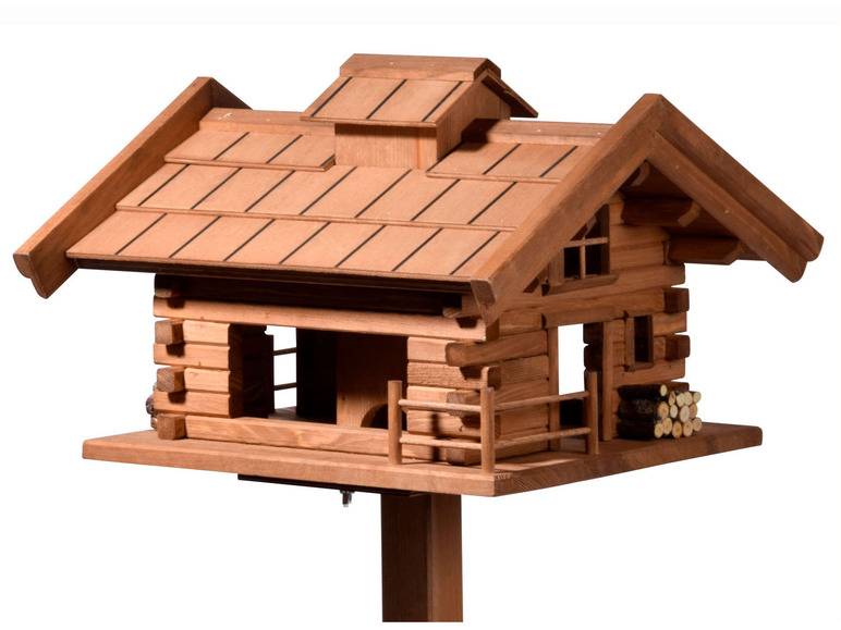 dobar Vogelfutterhaus »Tirol«, inkl. Standfuß, H 117 cm, aus Holz Angebote