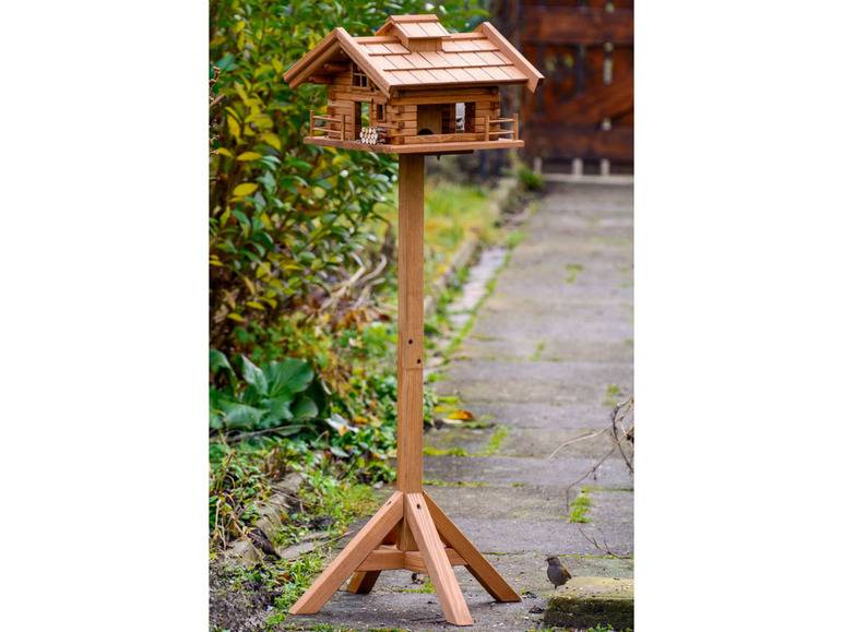 dobar Vogelfutterhaus »Tirol«, inkl. Standfuß, H 117 cm, aus Holz Angebote