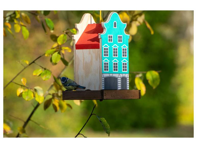 dobar Deko-Vogelhaus »Münster«, 19 x 19 x 30 cm, aus Holz Hotsell