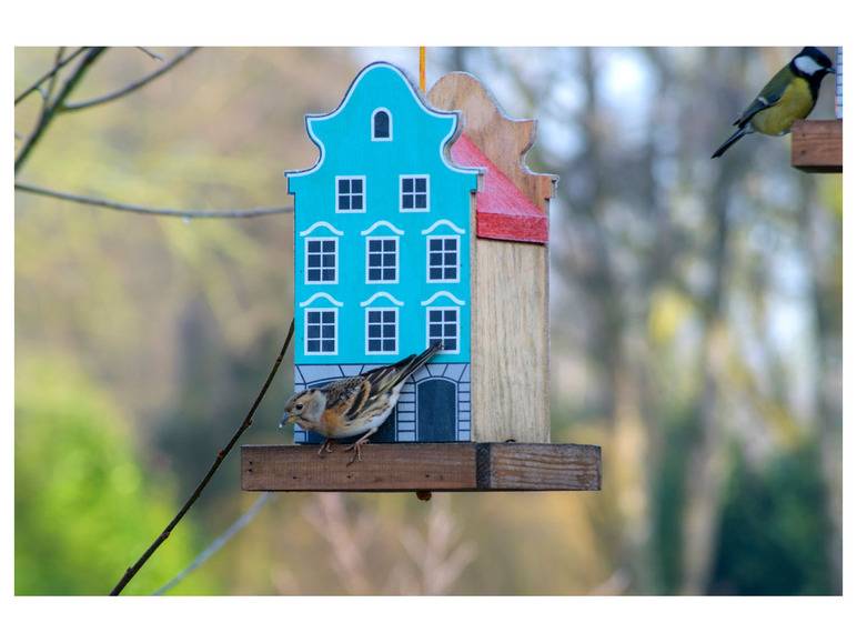 dobar Deko-Vogelhaus »Münster«, 19 x 19 x 30 cm, aus Holz Hotsell