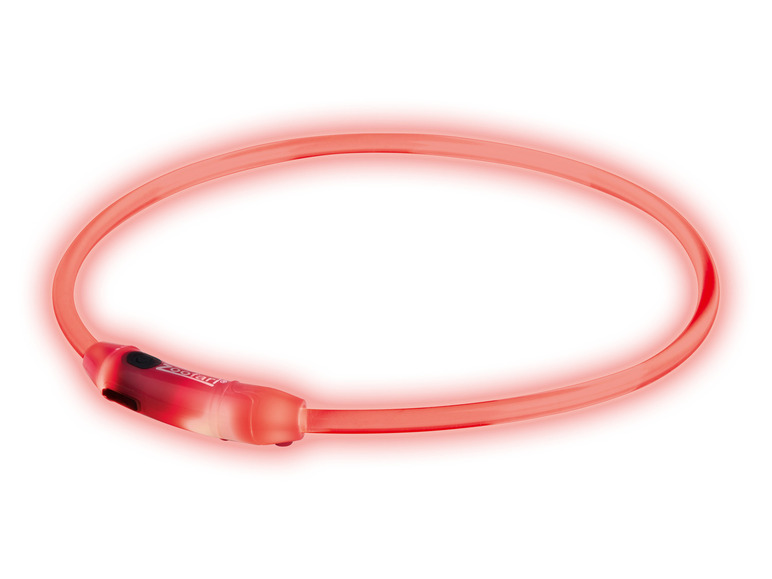zoofari® LED-Leuchtschlauch Hundehalsband, mit 3 Leuchtfunktionen Meist gekauft