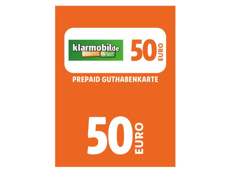Klarmobil Code über 50 €