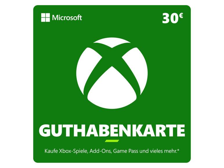 Xbox Code über 30 €