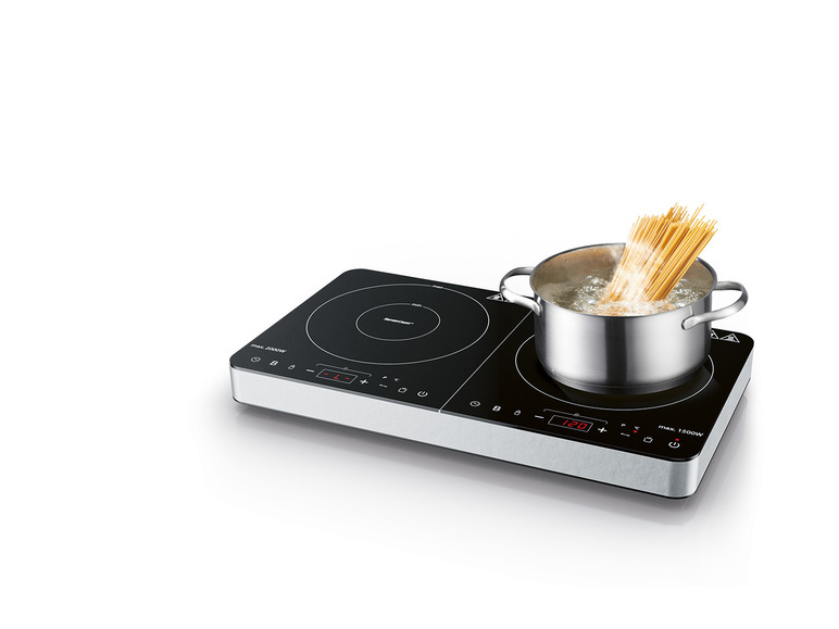 SILVERCREST® KITCHEN TOOLS Doppelinduktionskochplatte »SDI 3500 E1« Schlussverkauf