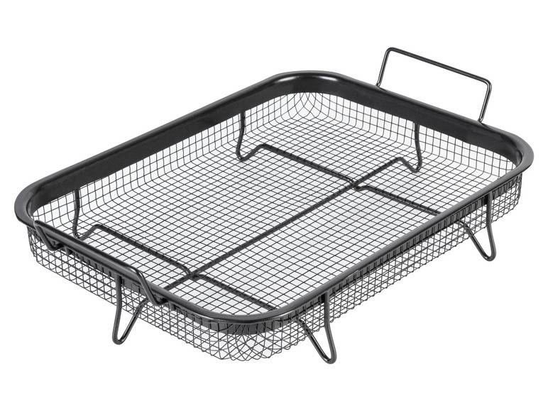 ERNESTO® Ofen-Grillkorb, mit 360-Grad-Gareffekt Kostenloser Versand