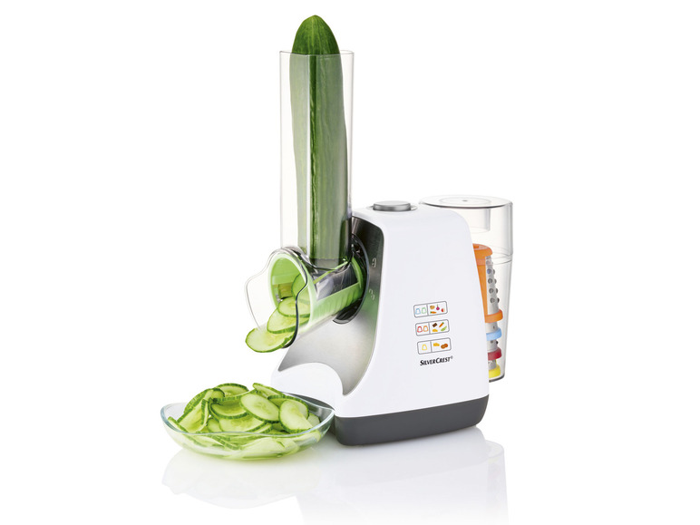 SILVERCREST® KITCHEN TOOLS 5-in-1-Elektrische Gemüseraspel »SGR 150 E2«, 150 W Black Friday