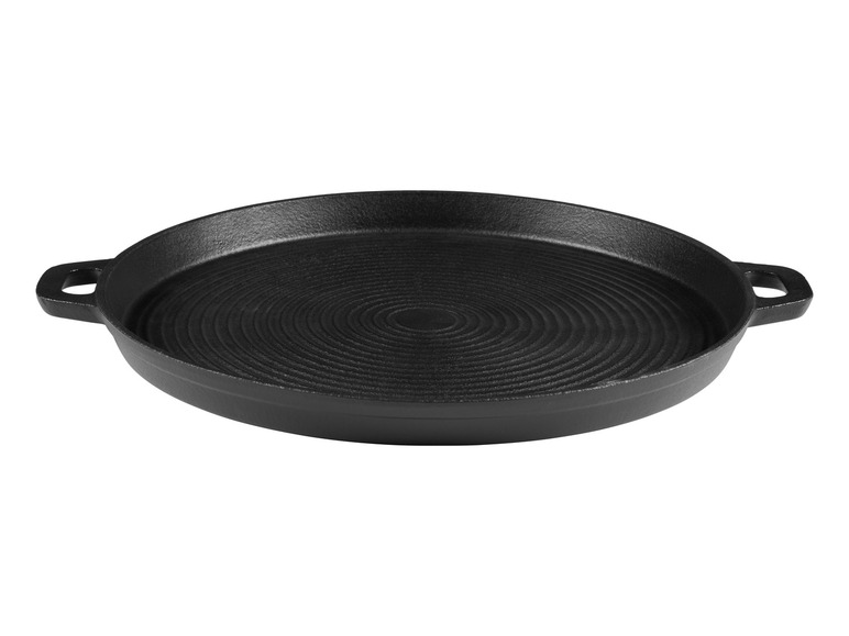 GRILLMEISTER Gusseiserne Grillplatte/ Grillpfanne Wochenangebot