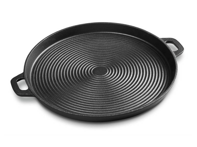 GRILLMEISTER Gusseiserne Grillplatte/ Grillpfanne Wochenangebot