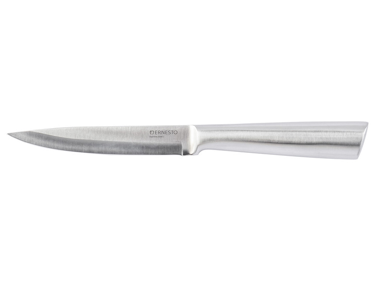 ERNESTO® Messer mit Bambus-Griff, Edelstahl-Griff Bis zu 60% Rabatt