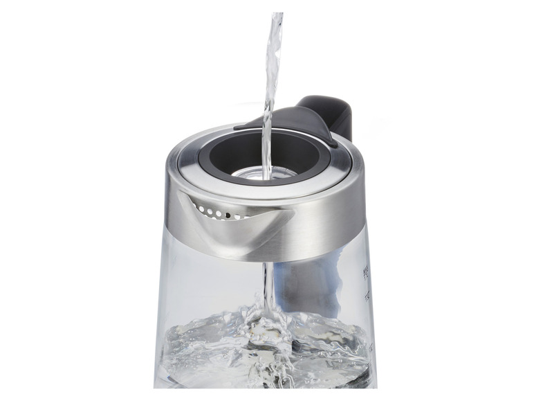 SILVERCREST® KITCHEN TOOLS Digitaler Glas-Wasserkocher »SWGD 3000 A2«, mit Farbwechsel Bis zu 55% Rabatt