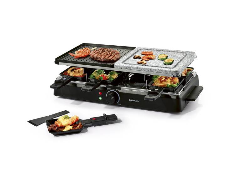 SILVERCREST® KITCHEN TOOLS Raclette-Grill »SRGS 1400 E1«, mit heißem Stein, 1400 W Discount Store für neue Produkte