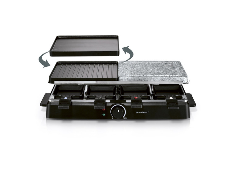 SILVERCREST® KITCHEN TOOLS Raclette-Grill »SRGS 1400 E1«, mit heißem Stein, 1400 W Discount Store für neue Produkte