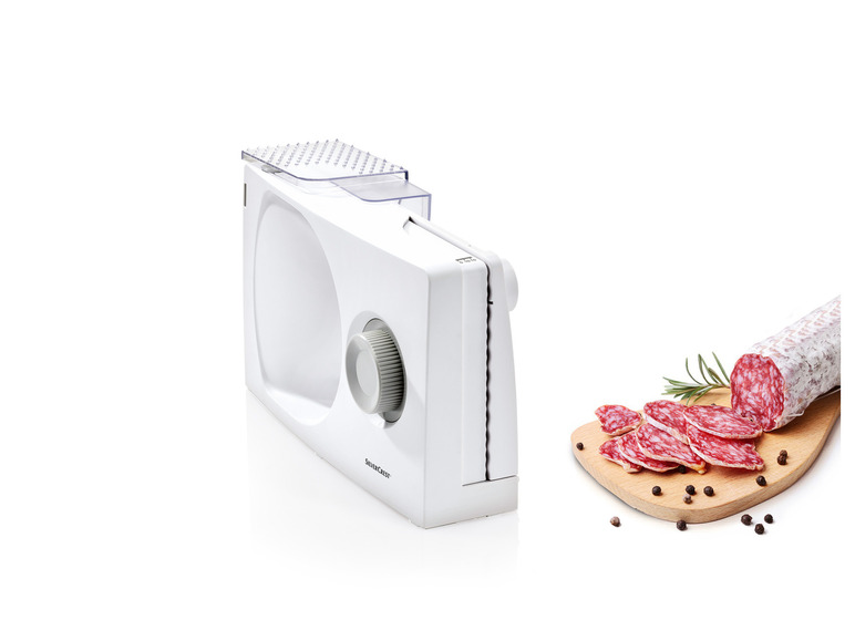 SILVERCREST® KITCHEN TOOLS Elektrischer Allesschneider »SAS 100 A1«, klappbar Nur noch ein Tag übrig