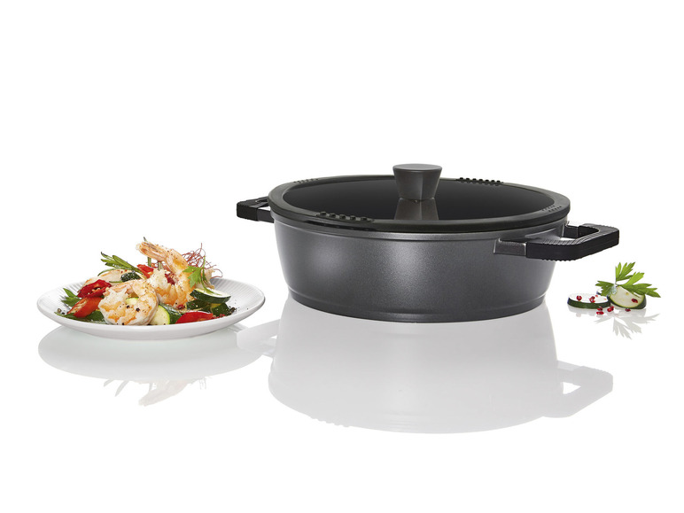 ERNESTO® Alu-Servierpfanne, Ø 28 cm 50% Rabatt mit kostenlosem Versand