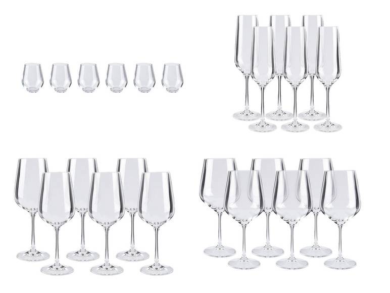 ERNESTO® Rotwein-/Weißw.-/Sekt-/Wassergläser