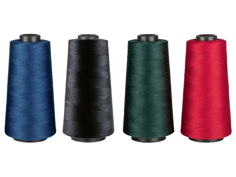 crelando® Overlock Nähgarnspule 2.500m 4er Online