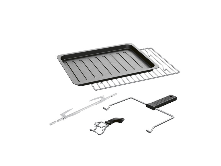 SILVERCREST® KITCHEN TOOLS Grill- und Backautomat »SGBR 1500 D4«, mit rotierendem Grillspieß Günstiger Verkauf